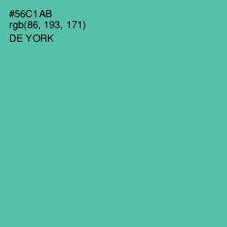 #56C1AB - De York Color Image